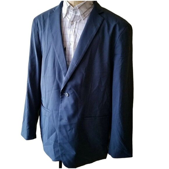 Alfani Suit Separate Sport-Coat Stretch Blue. Size XL. NWT. - Picture 3 of 8